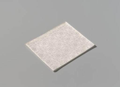 White linen napkin