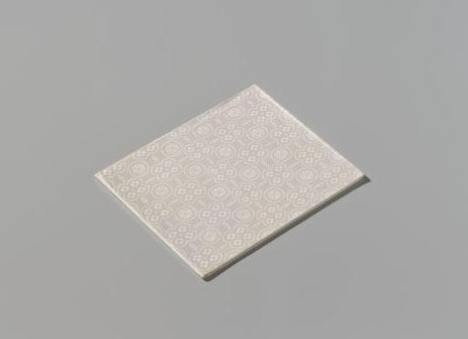 White linen napkin