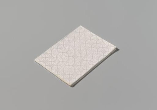 White linen napkin