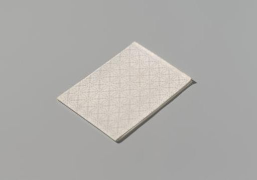 White linen napkin