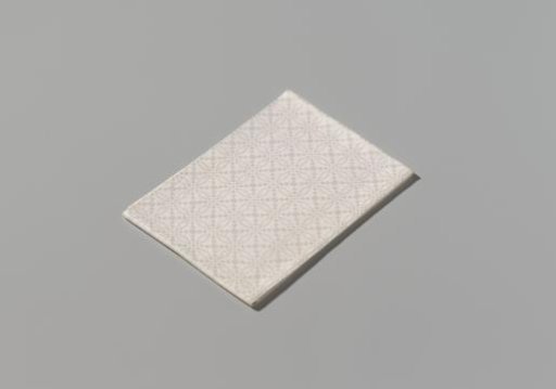 White linen napkin