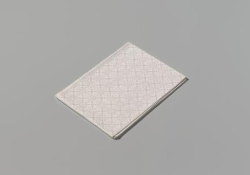 White linen napkin