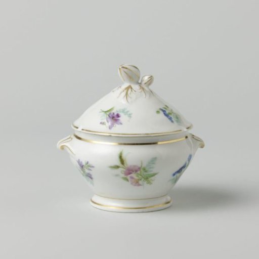 Tureen with various flower sprays