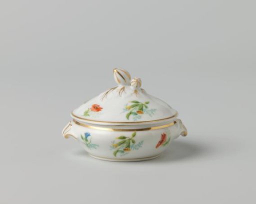 Tureen with various flower sprays