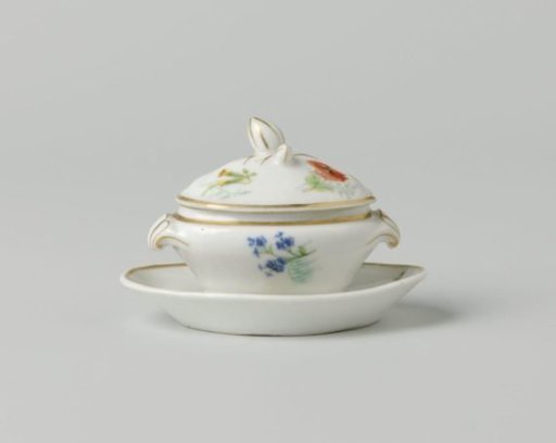 Tureen with various flower sprays
