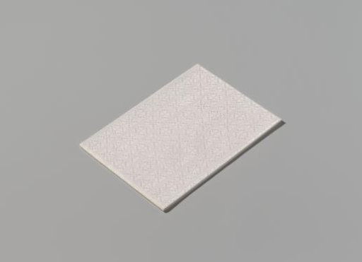 Napkin of white linen