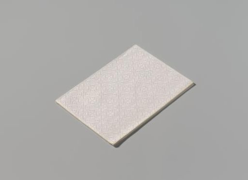 Napkin of white linen