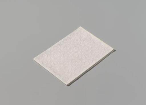 Napkin of white linen