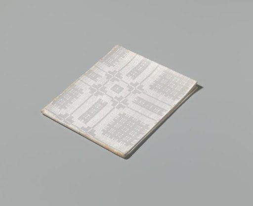 White linen napkin