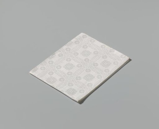 Linen napkin with pelican pattern