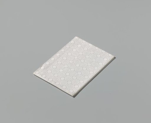 Linen napkin with pelican pattern