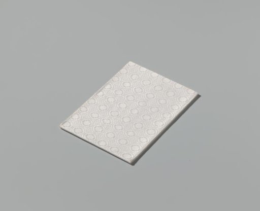 Linen napkin with pelican pattern