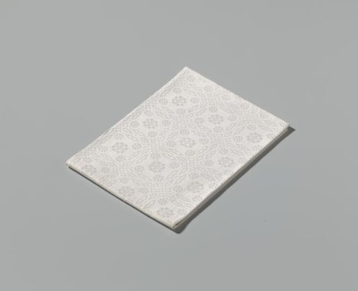 Linen napkin with pelican pattern