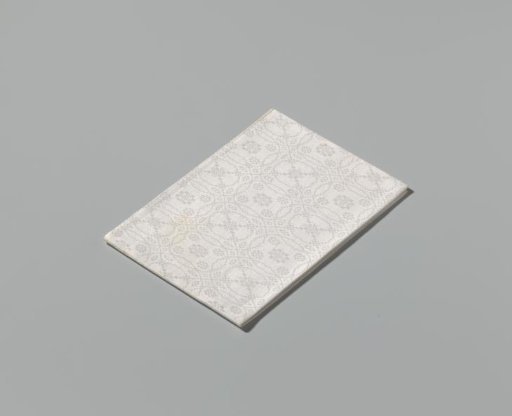 Linen napkin with pelican pattern