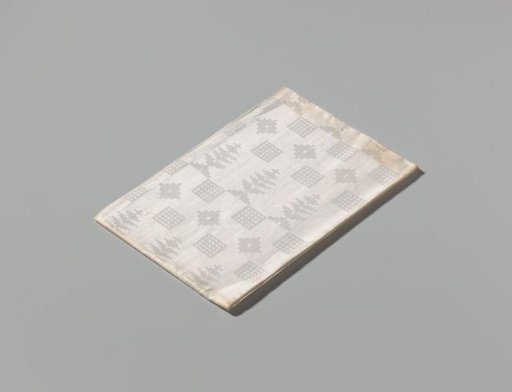 Hand towel of white linen