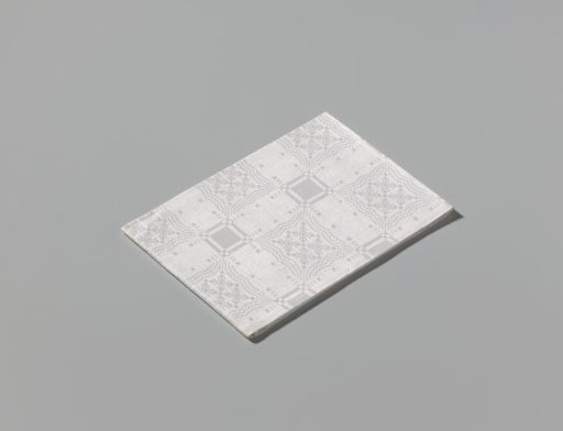 Linen napkin with pelican pattern