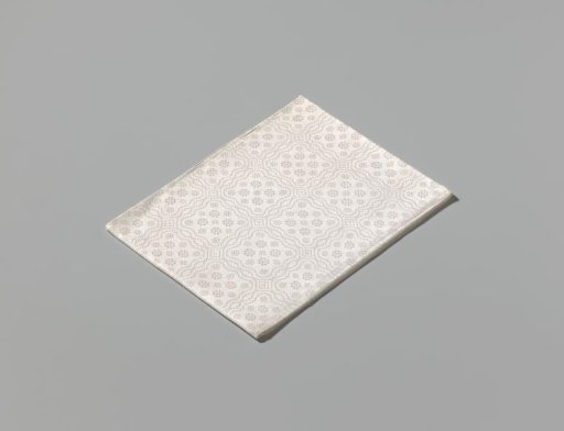 Linen napkin with pelican pattern
