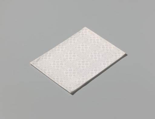 Linen napkin with pelican pattern