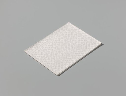 Linen napkin with pelican pattern