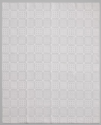 Linen napkin with monkey pattern