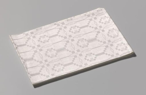 Linen napkin with a pattern of skins