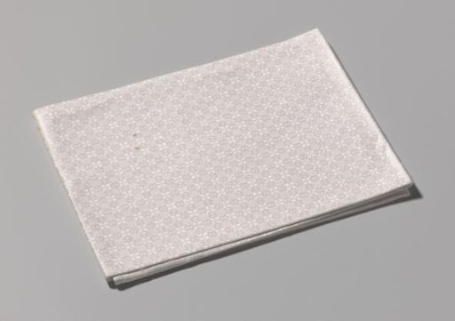 Linen napkin with pelican pattern