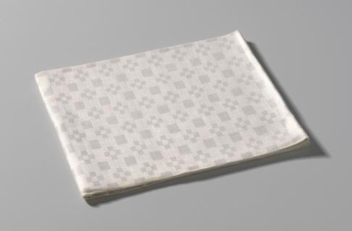 Linen napkin with pelican pattern