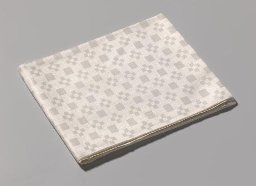 Linen napkin with pelican pattern