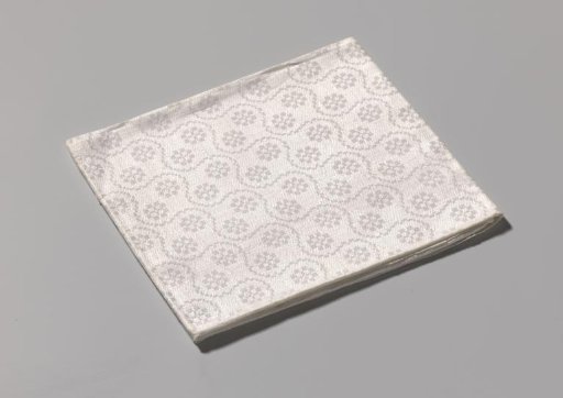 Linen napkin with pelican pattern
