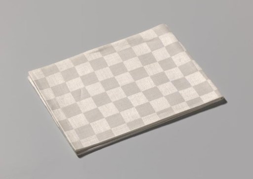 Linen napkin with pelican pattern