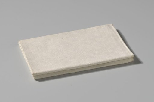 Linen napkin with a pebble pattern