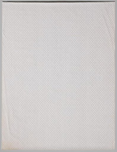 Linen damask napkin with a pelican pattern