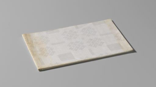 Handkerchief of white linen