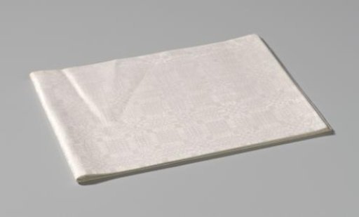 Linen napkin with pelican pattern