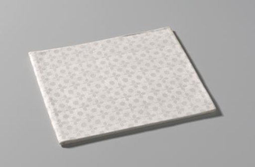 Linen napkin with pelican pattern