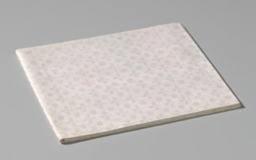 Linen napkin with pelican pattern