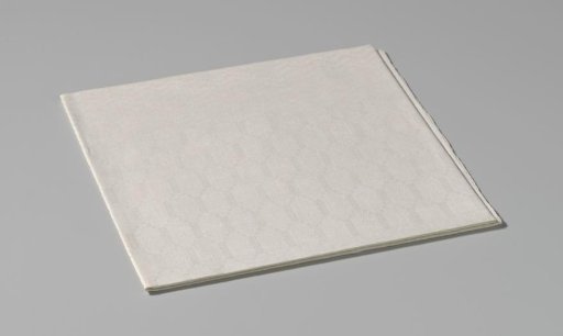 Linen napkin with a pattern of peels