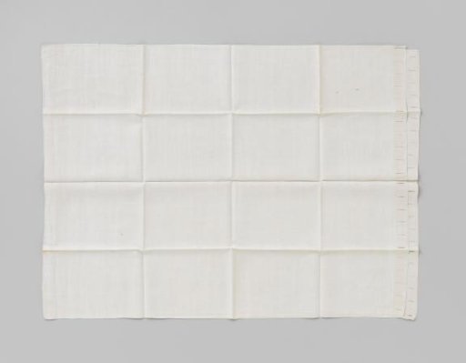 Fragment of white linen