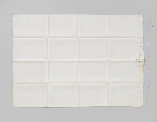 Fragment of white linen