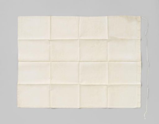 Fragment of white linen