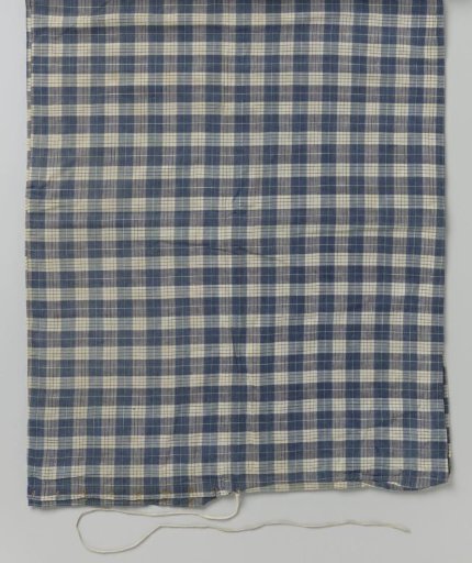 Bedspread of ticking