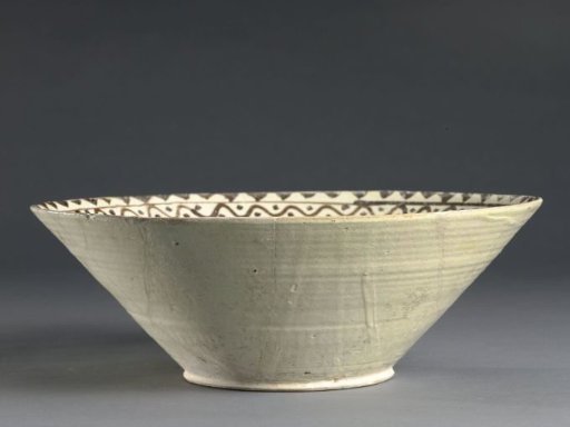 Bowl with ornamental borders