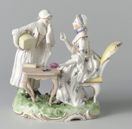Figure of the dismissed maid