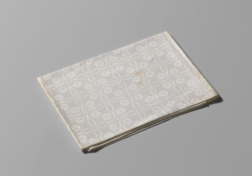 Napkin of white linen