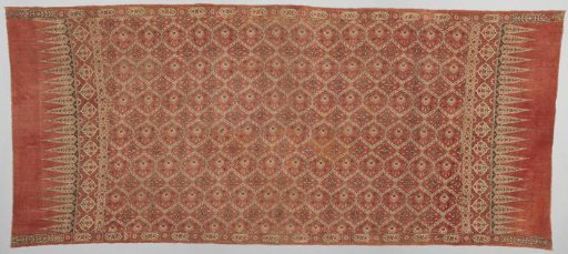 Carpet or hip cloth, with VOC mark