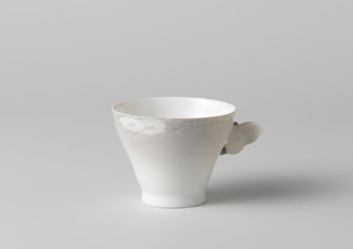 Cup, belonging to a service with dragonflies, butterflies and other insects