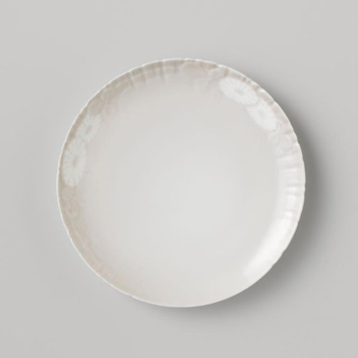 Plate, belonging to a service with dragonflies, butterflies and other insects