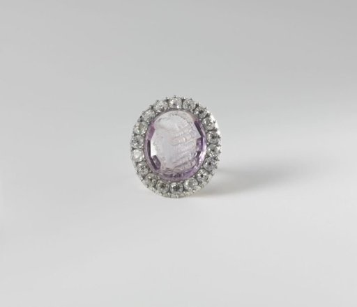 Ring with the portrait of Frederica Wilhelmina Louise of Orange-Nassau