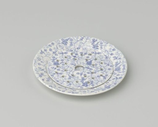 Saucer with treeft, round