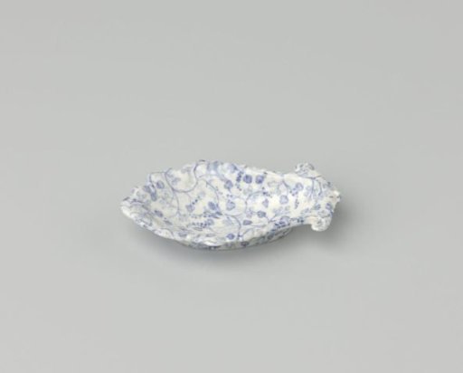 Dish in the form of a rocaille
